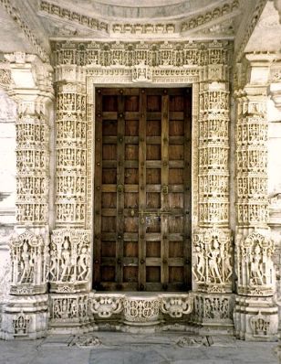 Door at Dilwara