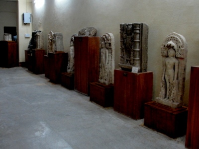 Artifacts at the Mount Abu museum